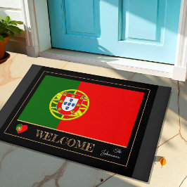 Portugal House mat, Portugese vlag Welkom Deurmat