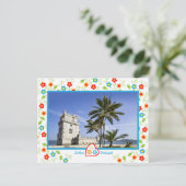 Portugal in foto's - Belém Tower Briefkaart (Staand voorkant)