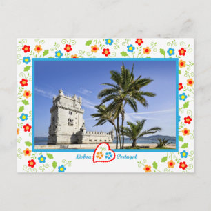 Portugal in foto's - Belém Tower Briefkaart