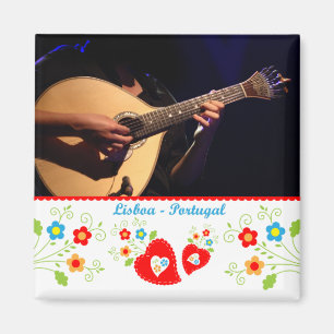 Portugal in foto's - De Portugese gitaar Magneet