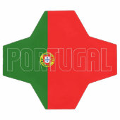 Portugal Inscriptie vlag Rood groen patriotticum Voetbal (Enkel)