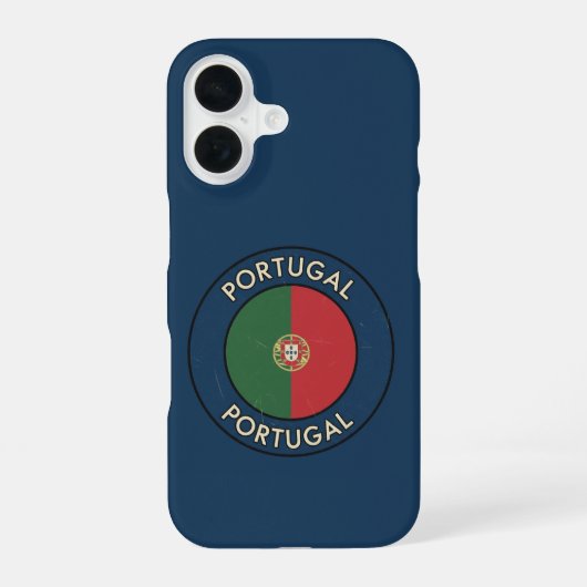 Portugal iPhone 16 Hoesje (Achterkant)