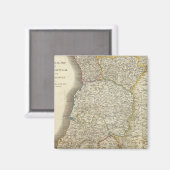 Portugal-kaart Magneet (Voorkant / Achterkant)