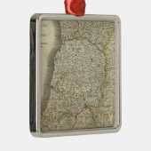 Portugal-kaart Metalen Ornament (Rechts)