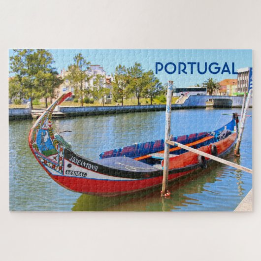 Portugal: Kanaalboot, Aveiro Legpuzzel (Horizontaal)