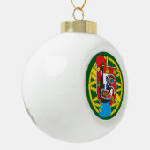 Portugal Keramische Bal Ornament (Links)