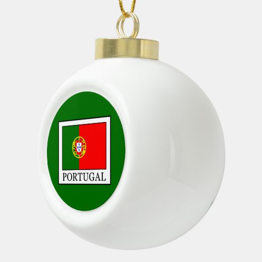 Portugal Keramische Bal Ornament (Rechts)