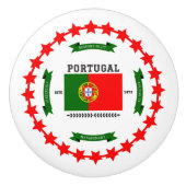 Portugal Keramische Knop (Voorkant)