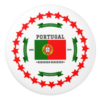 Portugal Keramische Knop
