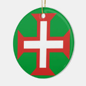 PORTUGAL* - kerstsierkruis Keramisch Ornament (Links)