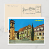  Portugal, klooster Coimbra Briefkaart (Voorkant / Achterkant)
