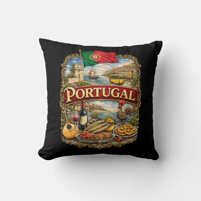 Portugal Kussen (Voorkant)