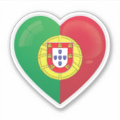 Portugal Liefdesicoon Sticker (Voorkant)