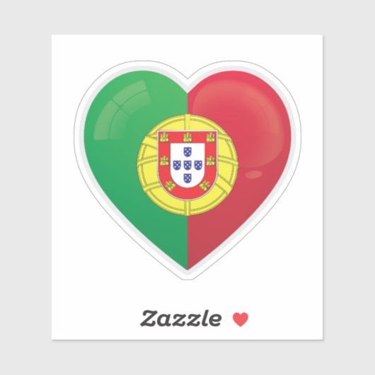 Portugal Liefdesicoon Sticker (Vel)