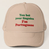 Portugal Linguica 2 Trucker Pet (Voorkant)