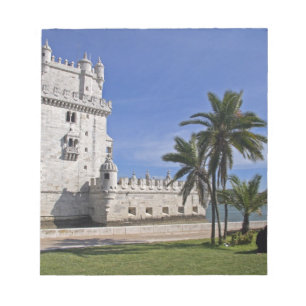 Portugal, Lissabon. Belem Toren, een UNESCO Wereld Notitieblok