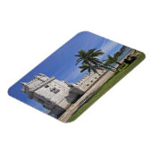 Portugal, Lissabon. Belem Tower, een UNESCO-wereld Magneet (Linkerzijde)