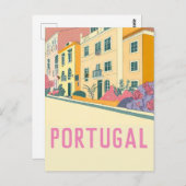 Portugal Lissabon Briefkaart (Voorkant / Achterkant)