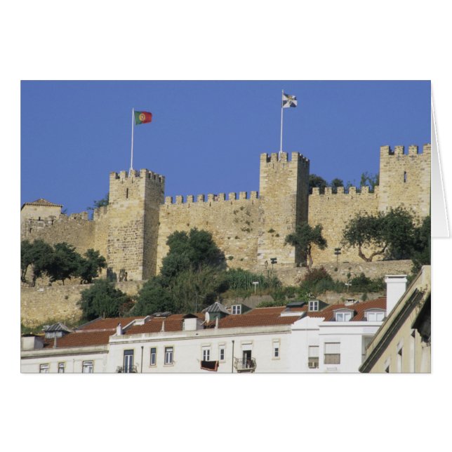 Portugal, Lissabon. Castelo de Sao Jorge. (Voorkant Horizontaal)
