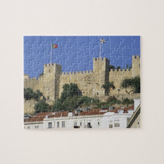 Portugal, Lissabon. Castelo de Sao Jorge. Legpuzzel (Horizontaal)