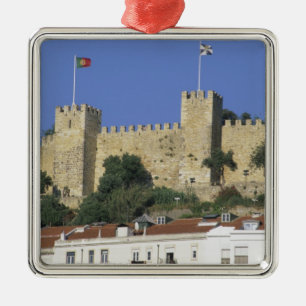 Portugal, Lissabon. Castelo de Sao Jorge. Metalen Ornament