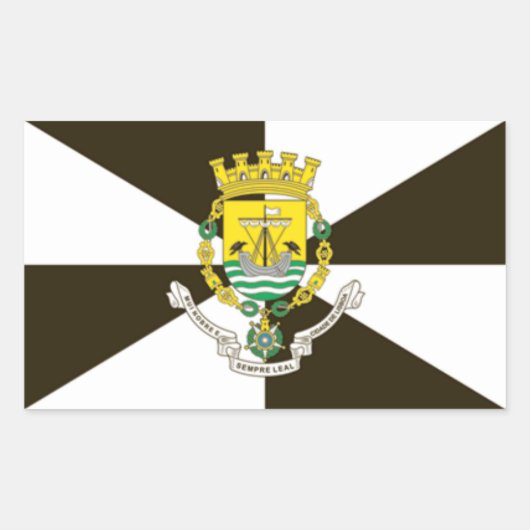 Portugal, Lissabon* Sticker Bandeira de Lisboa (Voorkant)