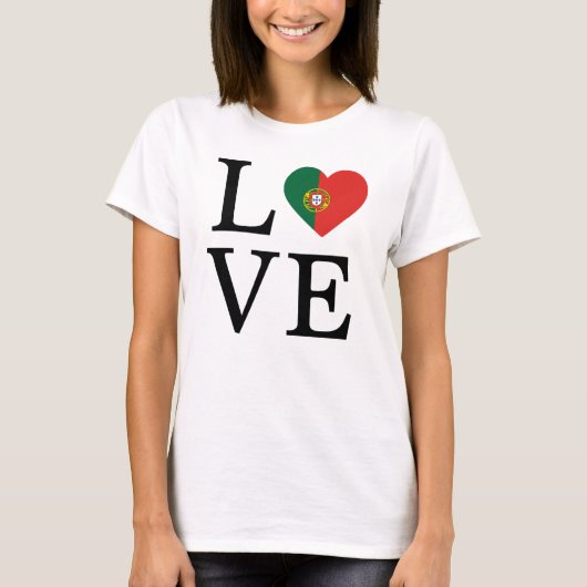 Portugal Love T-shirt (Voorkant)