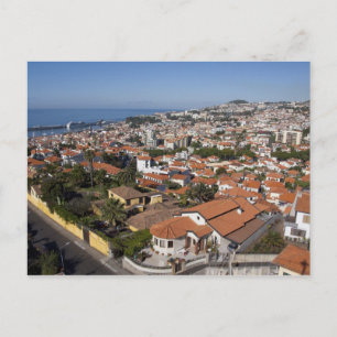 Portugal, Madeira eiland, Funchal. Kabelbaan Briefkaart