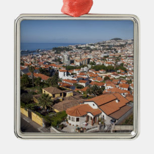 Portugal, Madeira eiland, Funchal. Kabelbaan Metalen Ornament