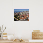 Portugal, Madeira eiland, Funchal. Kabelbaan Poster (Keuken)