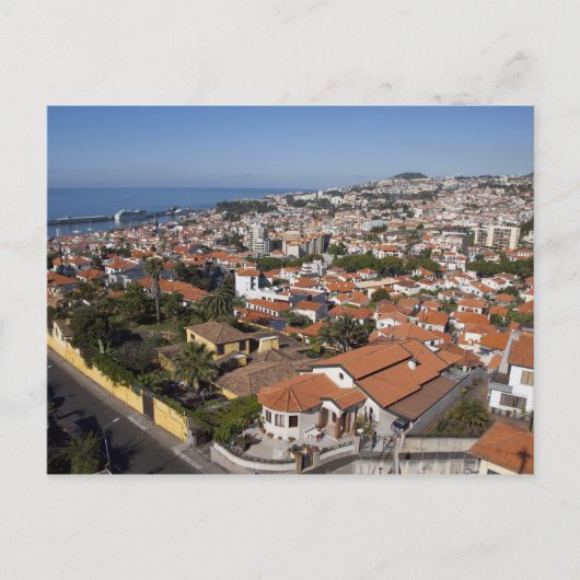 Portugal, Madeira, Funchal. Kabelauto Briefkaart (Voorkant)