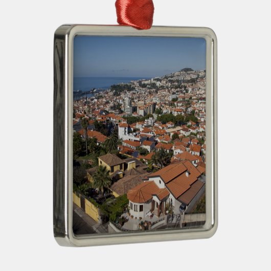 Portugal, Madeira, Funchal. Kabelauto Metalen Ornament (Rechts)