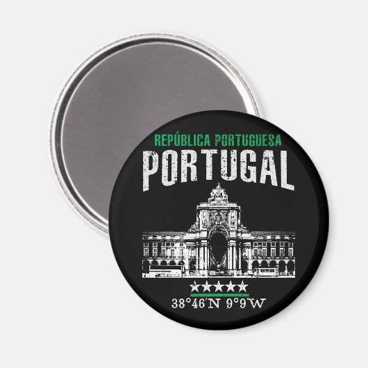 Portugal Magneet (Voorkant / Achterkant)