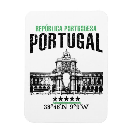 Portugal Magneet (Verticaal)