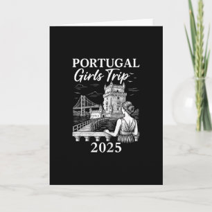 Portugal Meisjesreis 2025 Stedelijke Reis Vakantie Kaart