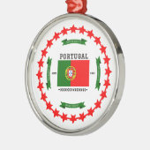 Portugal Metalen Ornament (Links)