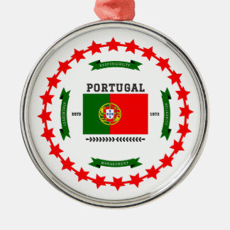 Portugal Metalen Ornament