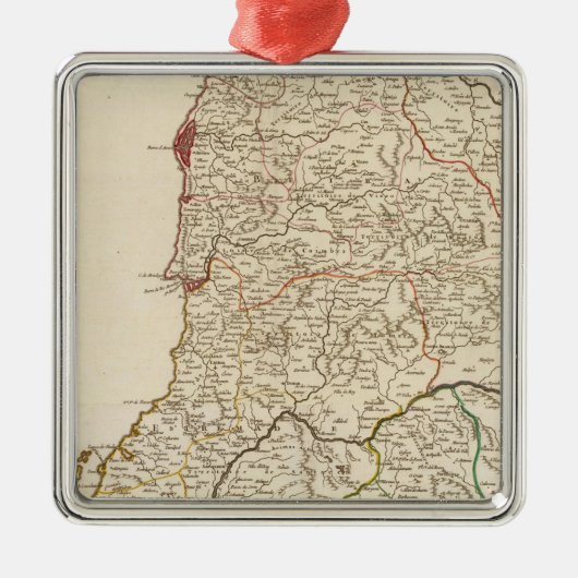 Portugal Metalen Ornament (Voorkant)