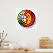 Portugal National football soccer team fans Tees Poster (Keuken)