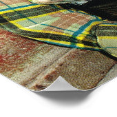  Portugal, Nazare, visser Poster (Hoek)