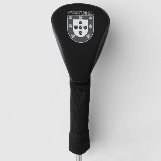 Portugal Noir Golfheadcover (Voorkant)