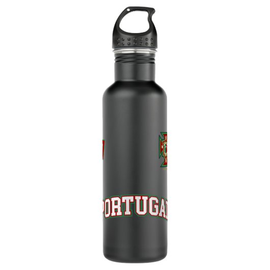 Portugal nummer 7 Soccer Team Sport Portugal F Waterfles (Voorkant)