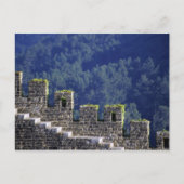 Portugal, Obidos. Stappen door gekantelde muren Briefkaart (Voorkant)