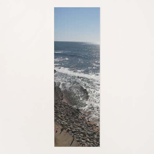 Portugal Ocean Beach-oefening Yogamat (Voorkant)
