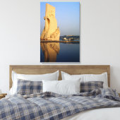 Portugal ontdekt monument, Tagus River Canvas Afdruk (Insitu (Slaapkamer))