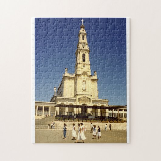  Portugal, Onze Vrouwe van de Fatima-kerk Legpuzzel (Verticaal)