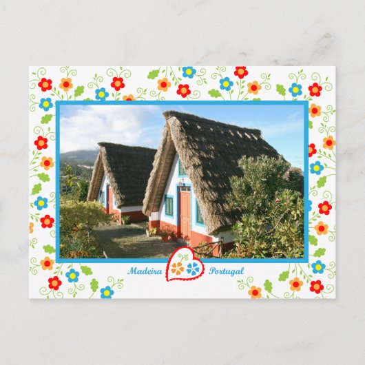 Portugal op foto's - Madeira Briefkaart (Voorkant)
