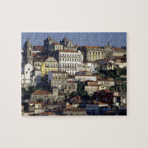 Portugal, Oporto (Porto). Historische huizen en Legpuzzel