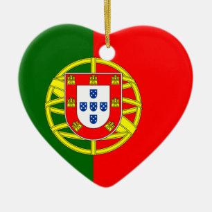 Portugal Ornament van het vlaggenhart