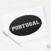 Portugal Ovale Sticker (Envelop)